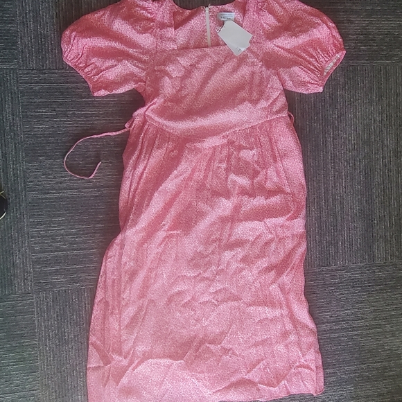 & Other Stories Pink Dress sz 12 - Picture 3 of 9
